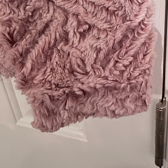 Stillwater Supply Co.Pink faux Sherpa Pullover, size oversized Small - Picture 8 of 12